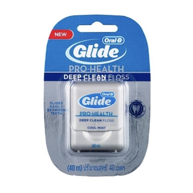 Oral-b Glide Pro Health 深層清潔牙線涼爽薄荷 40m 1ea / 6ea