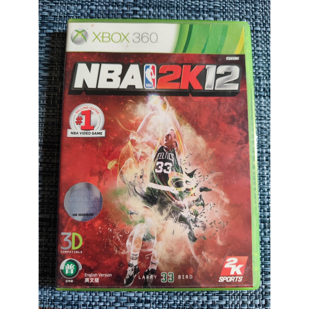 【XBOX_2手正版遊戲片】NBA2K12職籃大賽