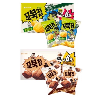 【COSTCO】ORION好麗友 烏龜脆片餅乾 玉米/巧克力