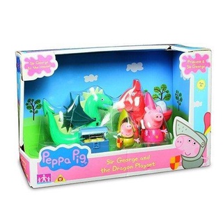 汐止 好記玩具店 Peppa Pig 粉紅豬小妹-皇家系列.騎士喬治遊戲組 伯寶行代理