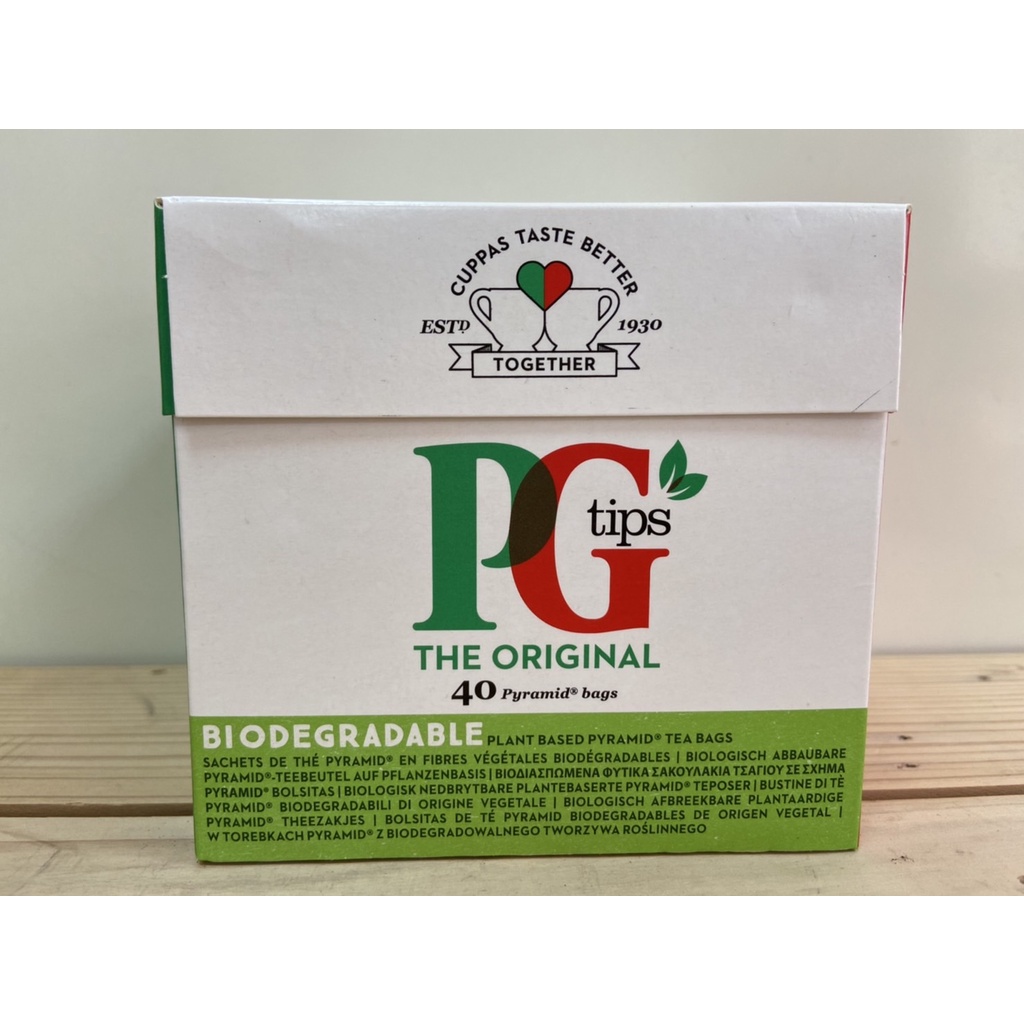 英國PG Tips 紅茶包 116g (每盒40入)