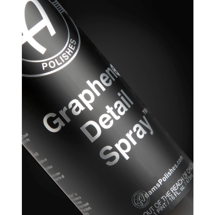 ㊣亞當石墨烯細節噴霧 Adam's Graphene Detail Spray/QD/鍍膜維護(現貨)