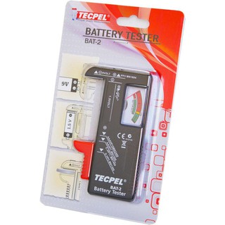 TECPEL 泰菱 》BAT-2 電池測試器 測電池 9V 1.5V 三用電錶 三用電表