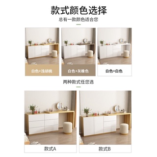 梳妝臺現代簡約臥室床頭櫃化妝桌一體家用北歐小型轉角書桌收納櫃ou19971019