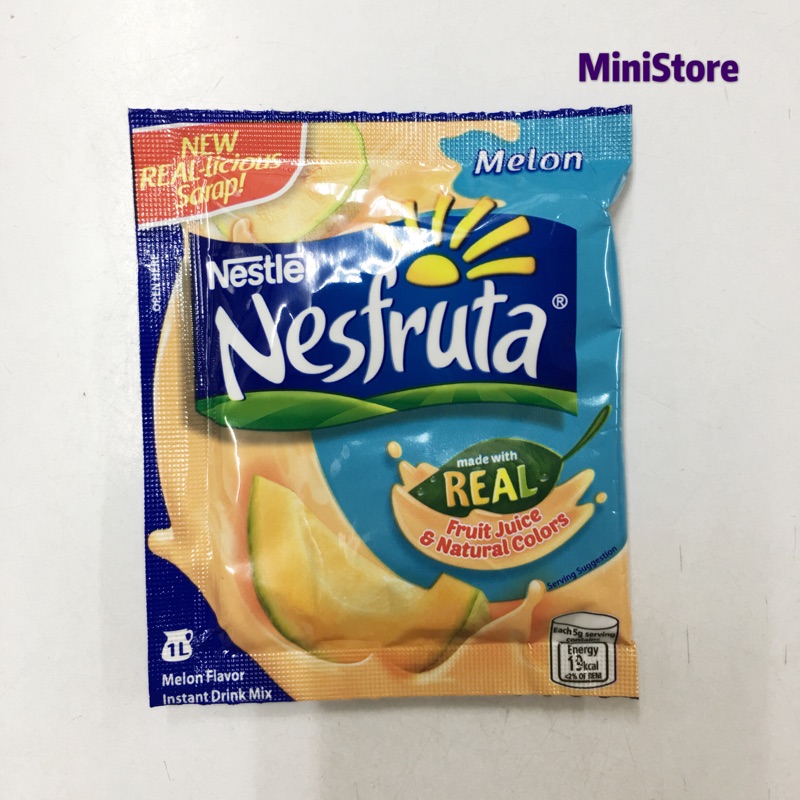 Nestle Nesfruta 哈密瓜粉 沖泡果汁粉 25g即期促銷10元買2送一