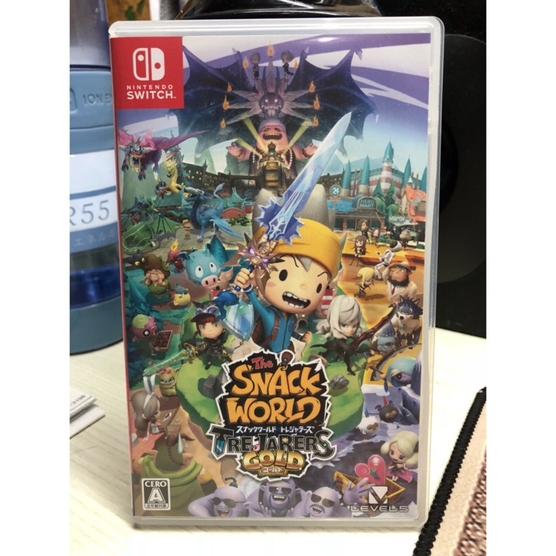 任天堂 switch點心世界 the snack world 9.99新