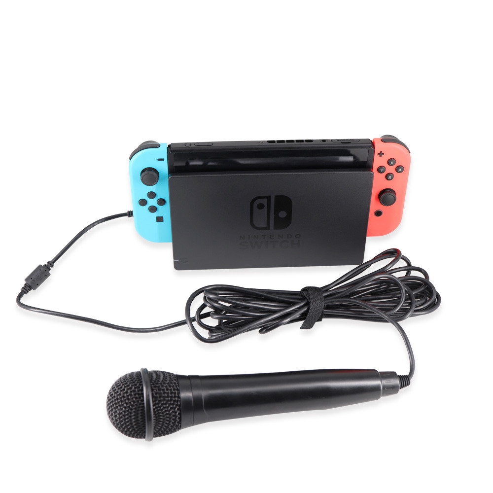 Switch主機遊戲有線麥克風線長3米ps4麥克風wiiu麥克風pc麥克風 蝦皮購物