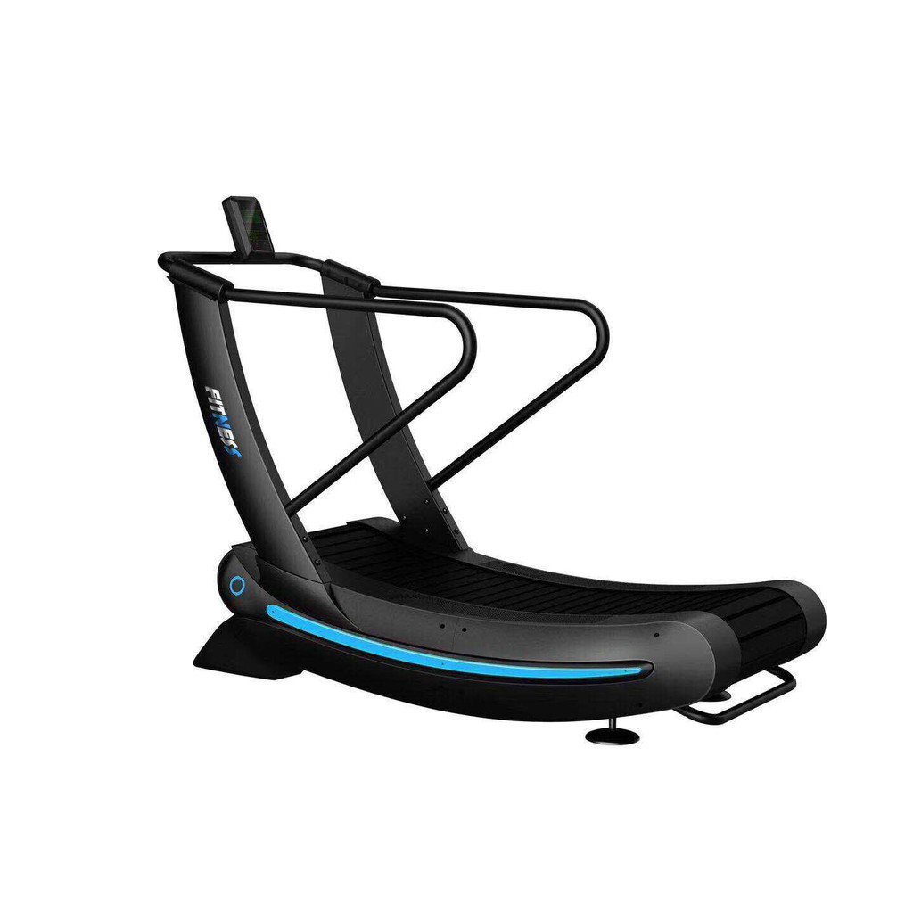 無動力商用跑步機健身房工作室大型履帶弧形磁控可調阻力健身器材