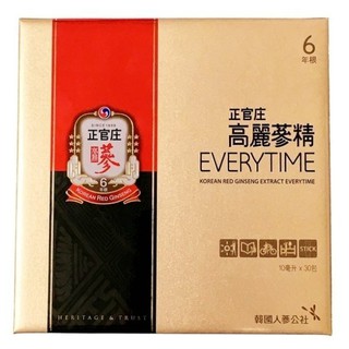 蝦皮限定!!正官庄 高麗蔘精 EVERYTIME 精緻禮盒10ml X30包(限購1)