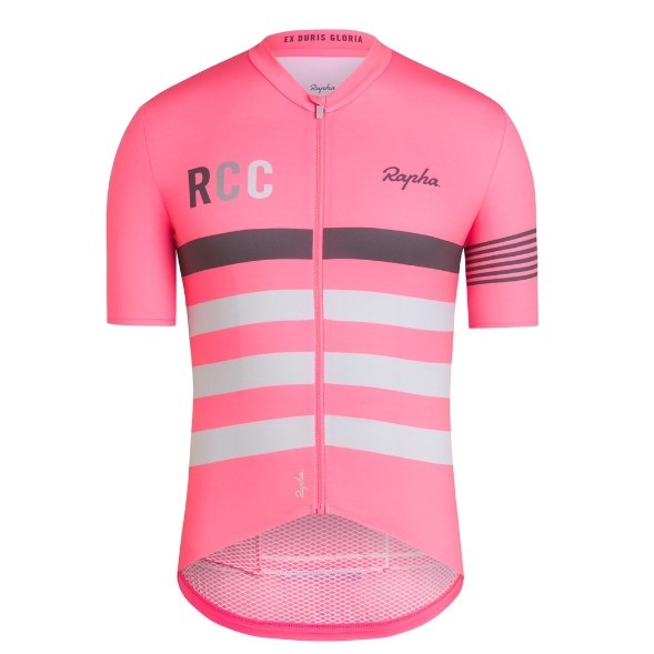 2017 Rapha RCC PRO TEAM MIDWEIGHT JERSEY (亮粉紅)