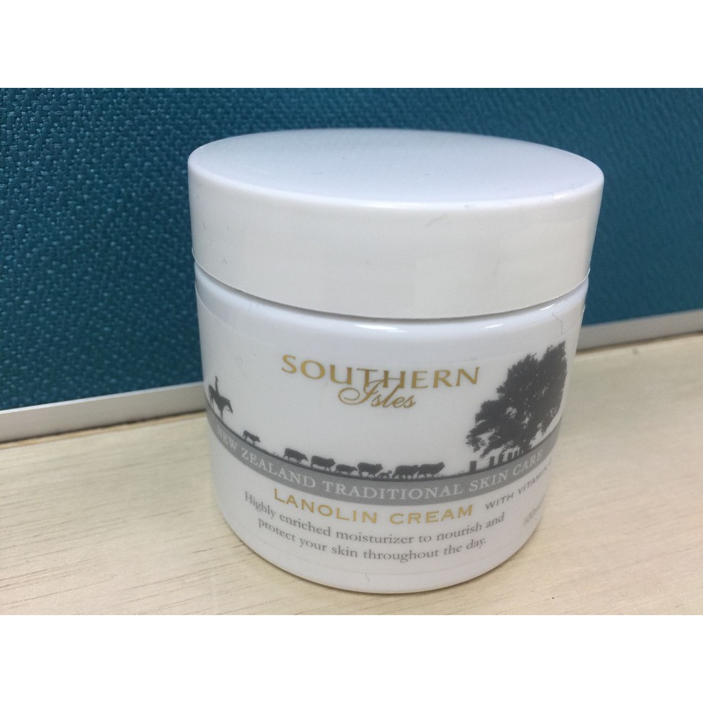 紐西蘭 Kiwicorp Southern Isles 綿羊霜 lanolin cream 100ml