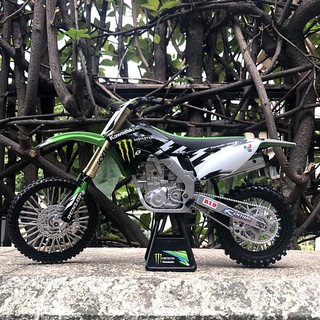 newray1:6摩托車模型模擬合金川崎 本田山地越野車收藏汽車擺件