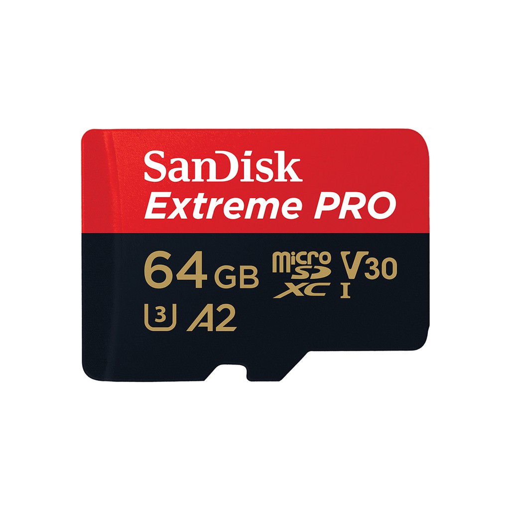 SanDisk Extreme PRO microUHS-I V30 A2 U3記憶卡 64GB-RM497