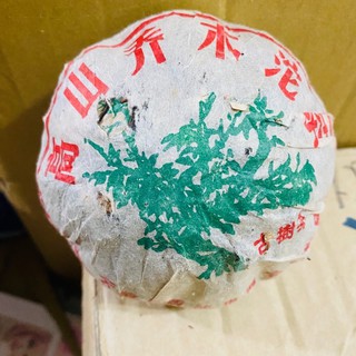2002年 福海 綠大樹 高山喬木沱茶 古樹茶 普洱茶 生茶 250g［樂茶舖］