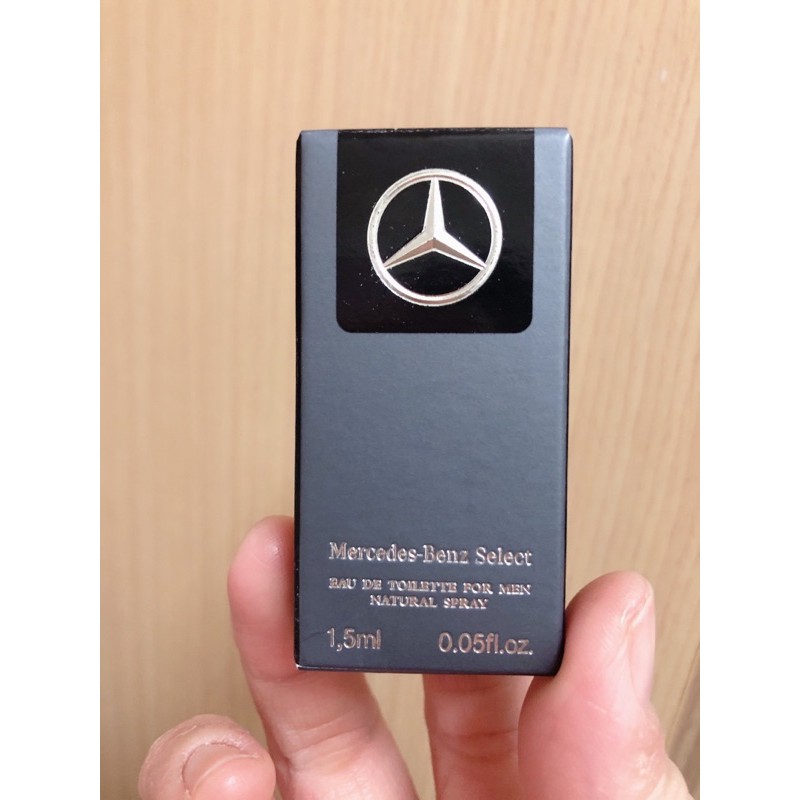 Mercedes Benz 賓士 帝耀非凡男性淡香水1.5ml針管 全新
