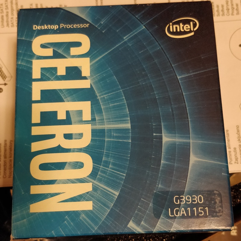 CPU Intel G3930