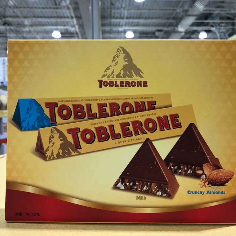 🛍好市多Costco 代購TOBLERONE瑞士三角巧克力綜合組 800g