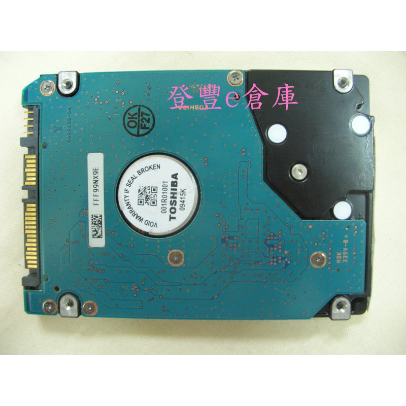 【登豐e倉庫】 DF243 Toshiba MK5055GSX 500G SATA3 電路板(整顆)硬碟