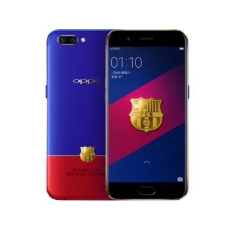 OPPO R11 歐帕 手機 世足巴薩限量版 前後鏡頭2000萬畫素 超美造型 大膽撞色 全球限量款式