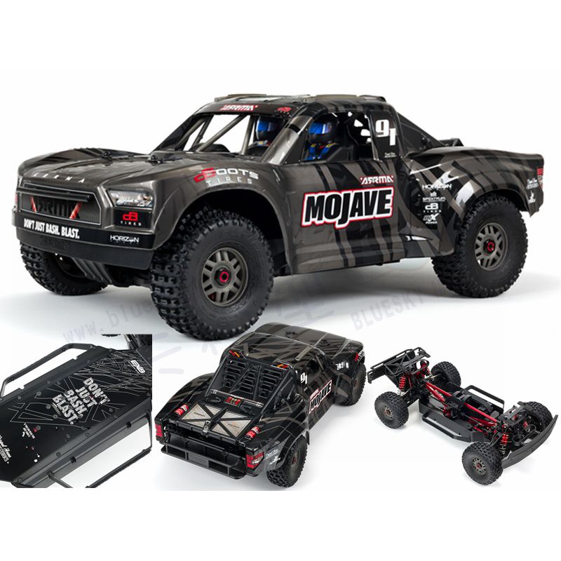 Arrma 1 7 Mojave Extreme Bash Roller Exb 無刷沙漠卡車黑色ara74 蝦皮購物