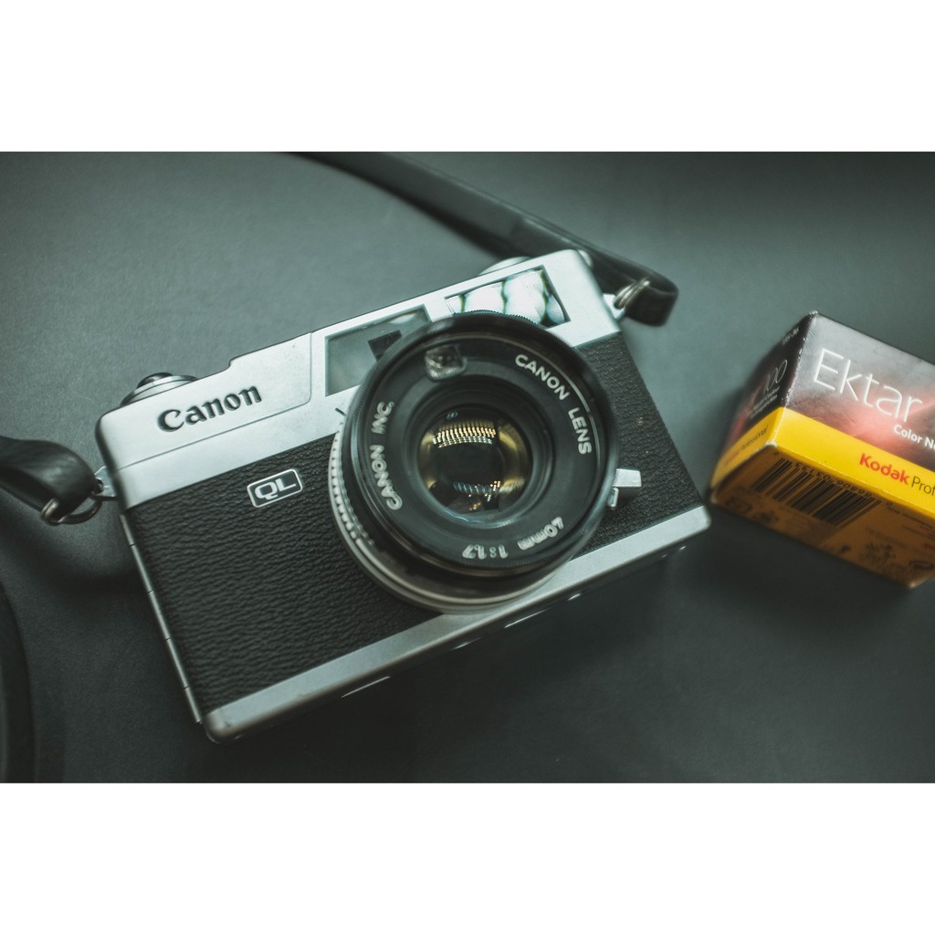 [ 陌影映像 ] Canon QL17 40mm f/1.7 經典 旁軸 疊影對焦相機 七劍