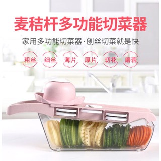 天然環保小麥秸稈土豆絲切絲器家用廚房用品多功能切片器刨絲器擦絲器切菜神器