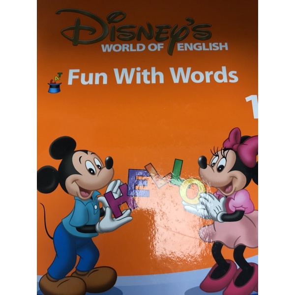 寰宇家庭funwithwords點讀書2019年book1迪士尼美語