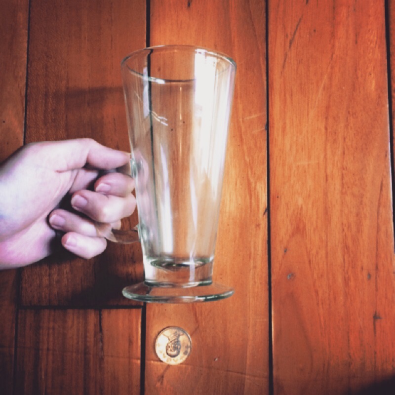 玻璃杯 有耳果汁杯 水杯 聖代杯
