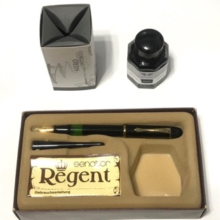 西德senator regent fountain pen 鋼筆配Leornado 墨水