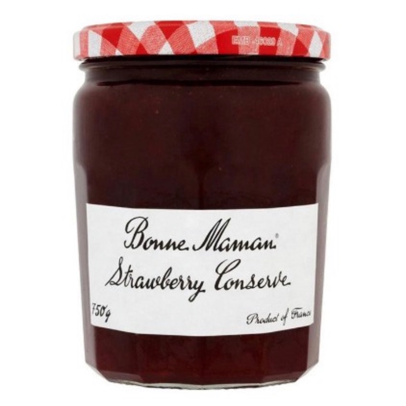 【蝦皮茉兒】BONNE MAMAN 草莓果醬750克  法國原裝進口 COSTCO 好市多 全素