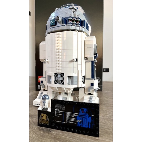 【 已組裝】原廠正版 LEGO 樂高 75308《星際大戰》R2-D2 磚拼模型