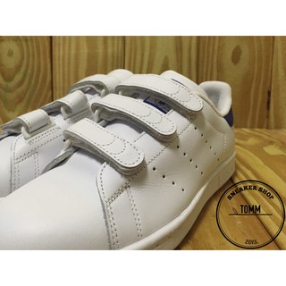 【Tom-m】Adidas Originals STAN SMITH CF 三葉草 藍 史密斯 魔鬼氈 S80042