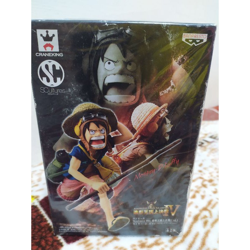海賊王造型王頂上決戰4 魯夫金證 蝦皮購物