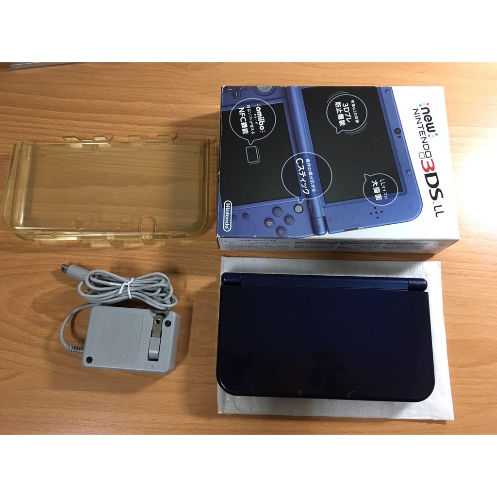 售4000元 日規藍色金屬藍new 3dsll主機new3dsll N3ds 非3ds 3dsll 蝦皮購物
