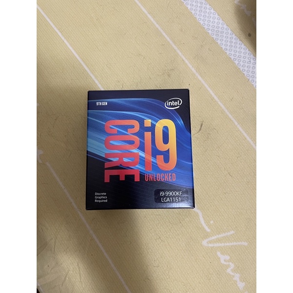 intel i9-9900kf 全新未拆（保固送回新品）