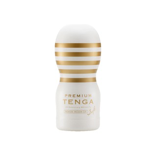 日本TENGA Premium 10周年限量紀念杯 深管口交型自慰杯 白金 柔軟