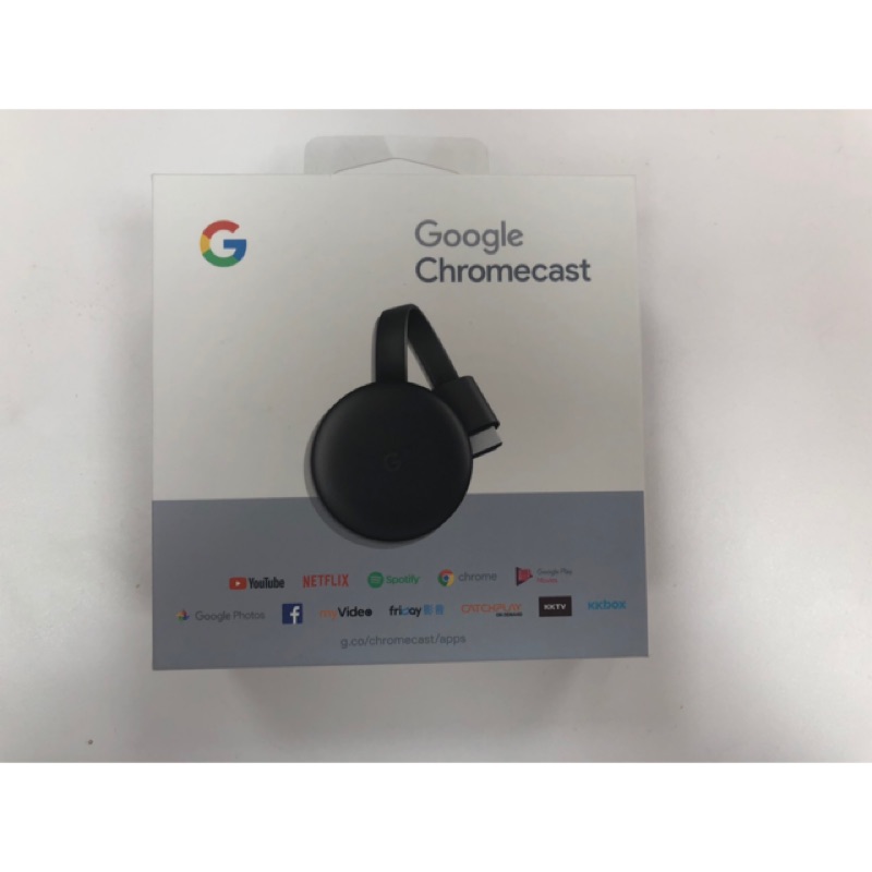 Google chromecast  第三代電視棒 HDMI 媒體串流播放器