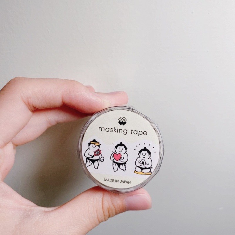 全新 Mindwave 相撲大力士花邊紙膠帶 蝦皮購物