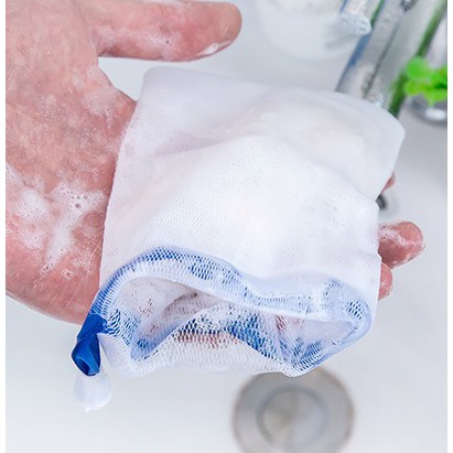 [日本貓雜貨舖](2)可掛式 肥皂/手工皂 起泡網 打泡網 潔面網 起泡袋 沐浴球