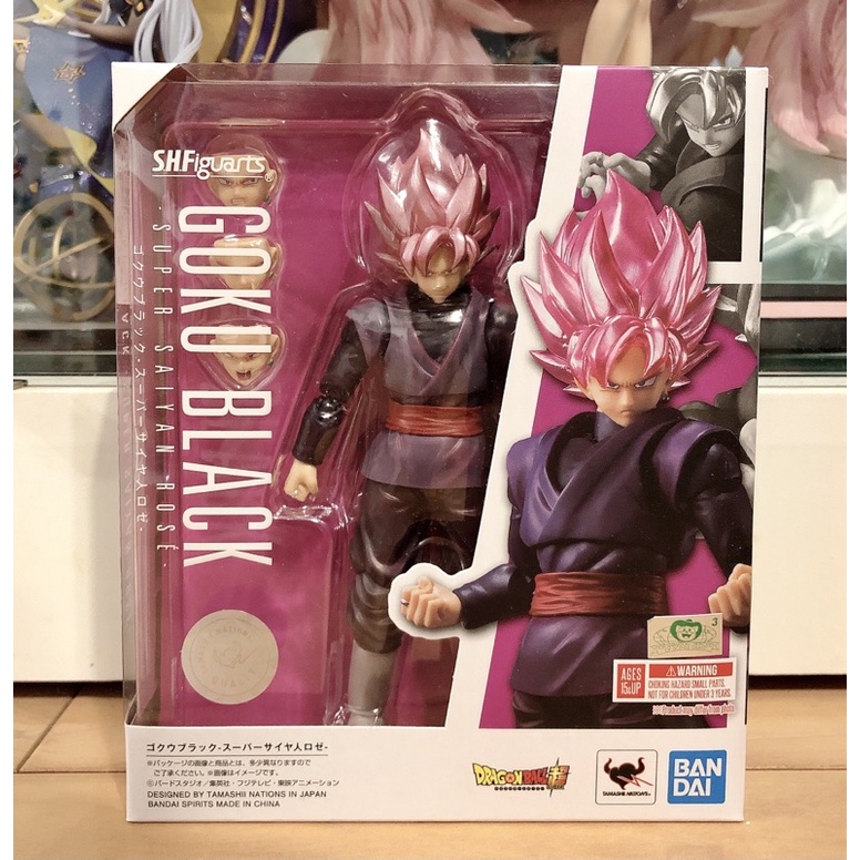 🔥全新現貨 代理版 S.H.Figuarts  SHF 七龍珠超 黑悟空 超級賽亞人 ROSE 桃紅 悟空 玫瑰