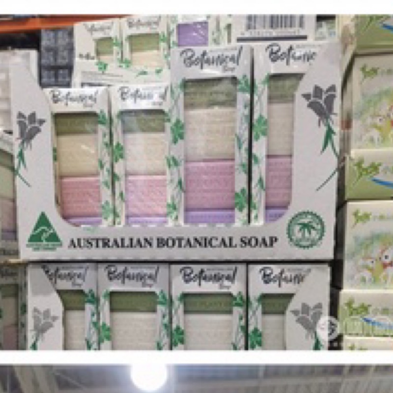 好市多代購-AUSTRALIAN BOTANICAL SOAP 澳洲製植物精油香皂 8入