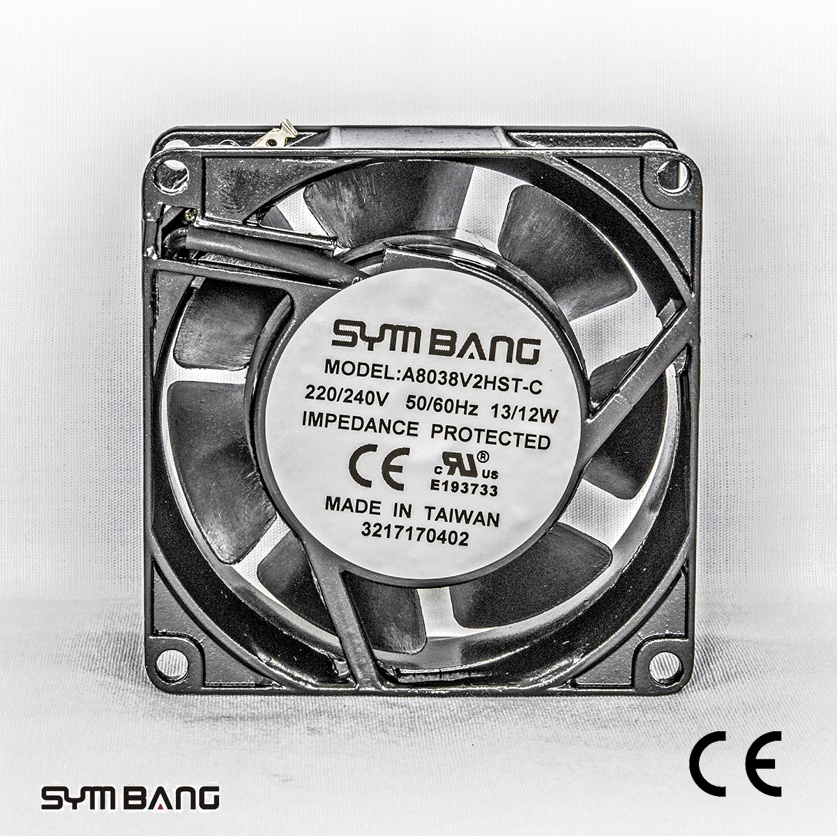 SYMBANG 80*38mm 8cm 220V AC 排風扇 散熱風扇 台灣製 8公分 Cooling Fan