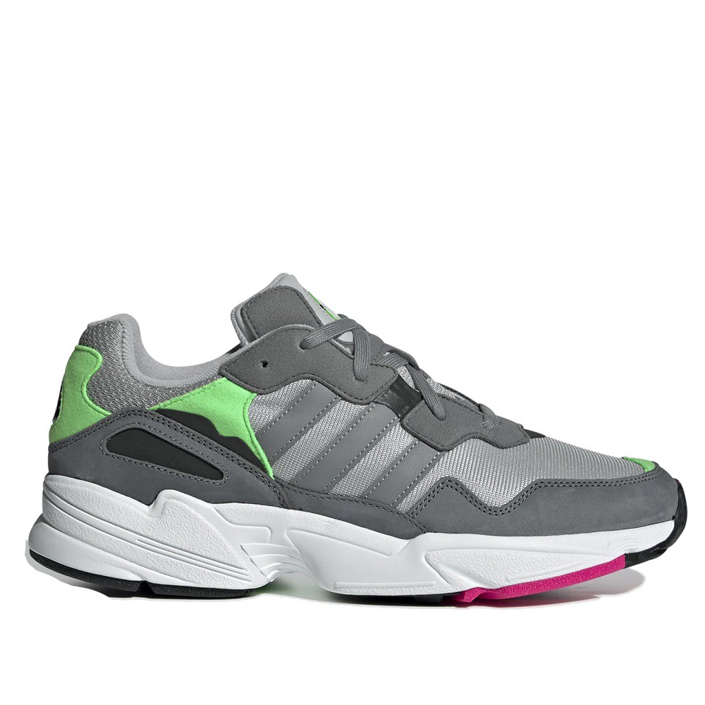 ADIDAS YUNG-96 GREY SHOCK PINK 灰綠白【A-KAY0】【F35020】