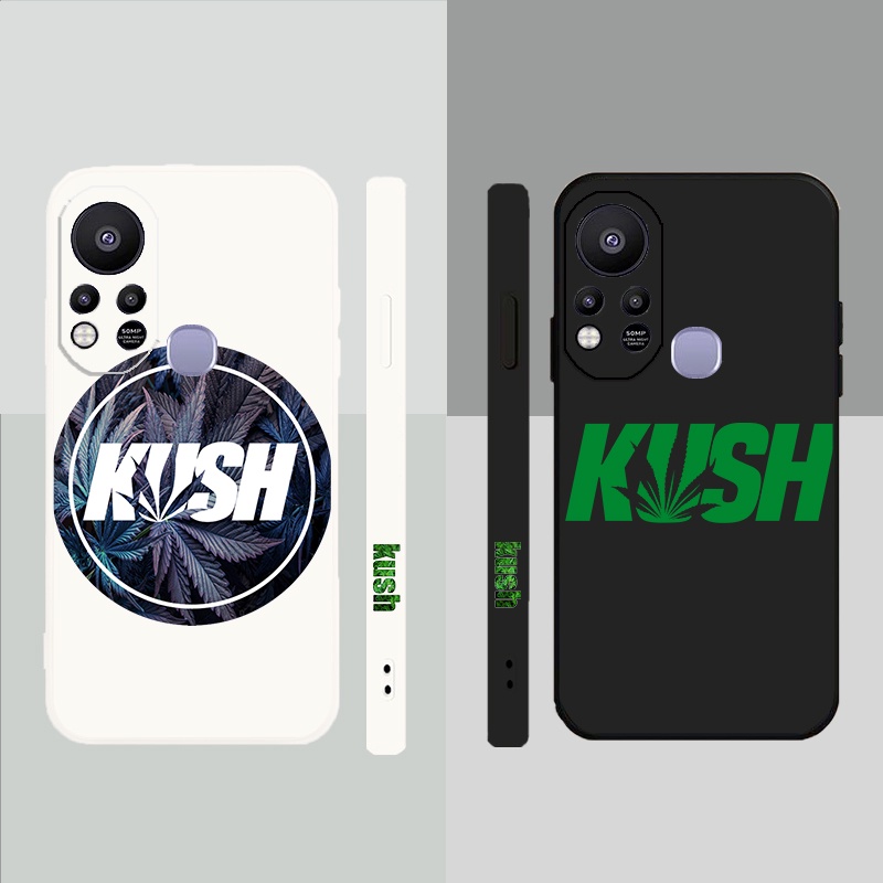 Kush Logo 外殼華為 Nova 3i Y6p Y7 Y6 Pro 2019 Y7A 方形手機殼