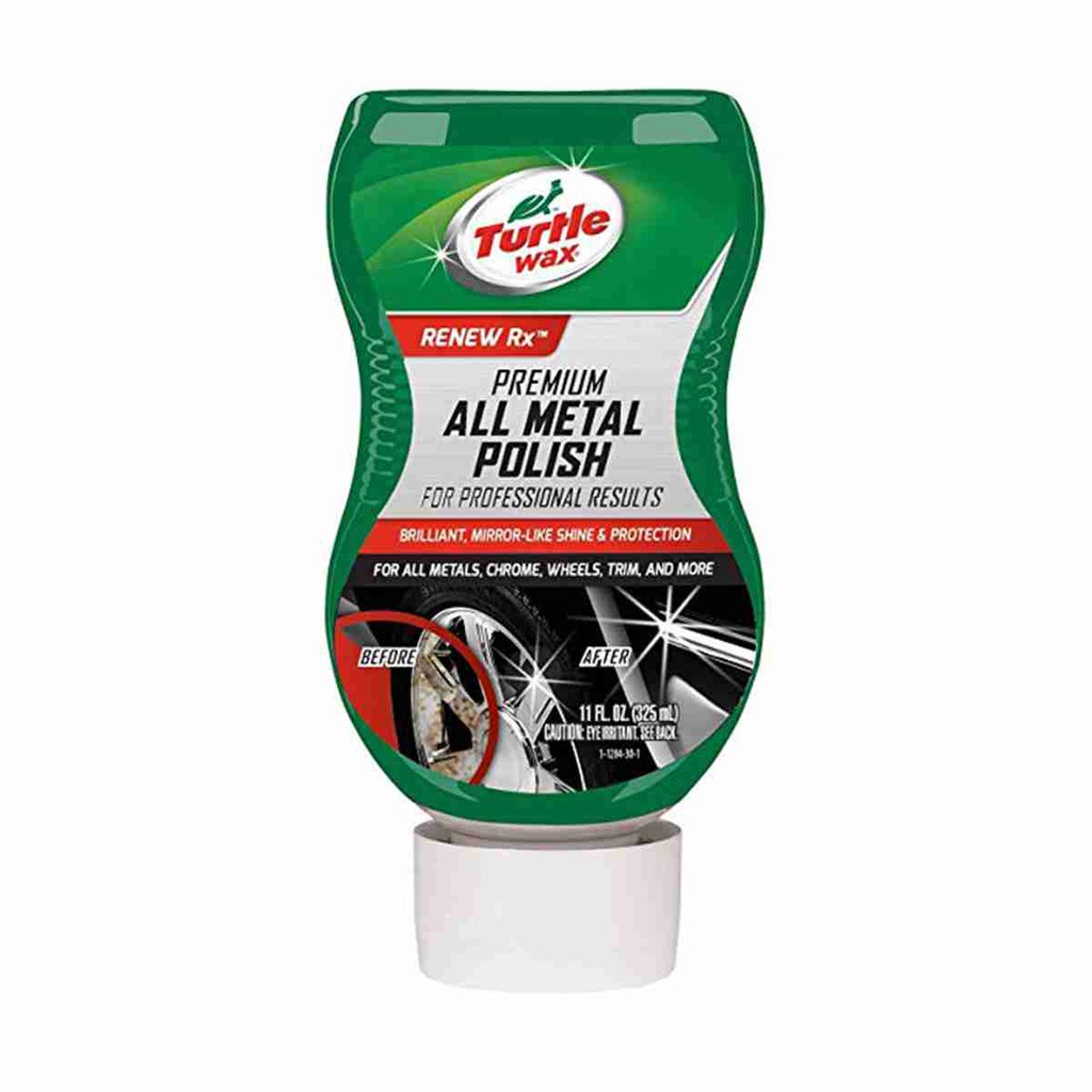 TURTLE WAX 龜牌電鍍擦亮劑All Metal Polish通用型金屬擦拭 鍍鉻擦亮 拋光保護劑 美製