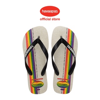 Havaianas 哈瓦仕 男女鞋 拖鞋 夾腳拖 平權 彩虹 黑 TOP PRIDE 4146673-1069U