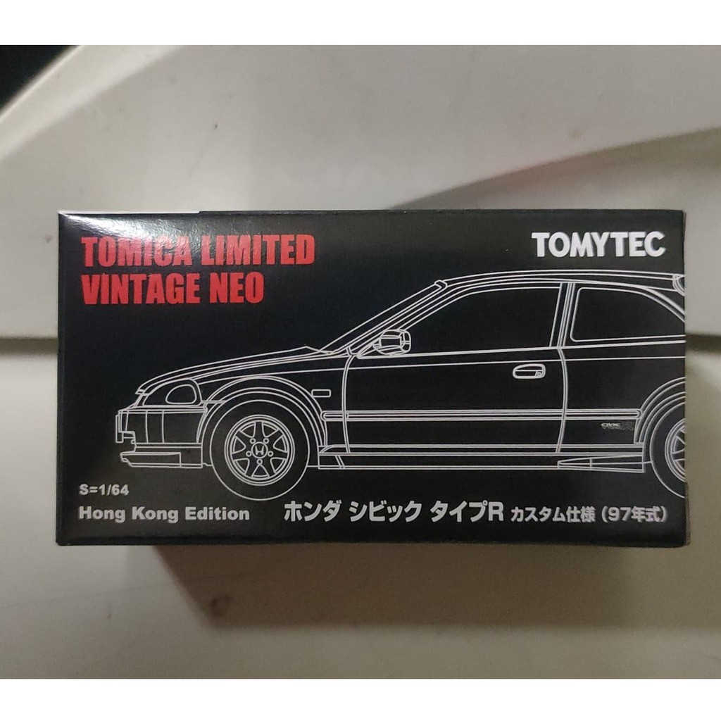 (現貨) Tomica 多美 Tomytec  香港限定 TLV CIVIC 喜美 白色 (車況請看圖)