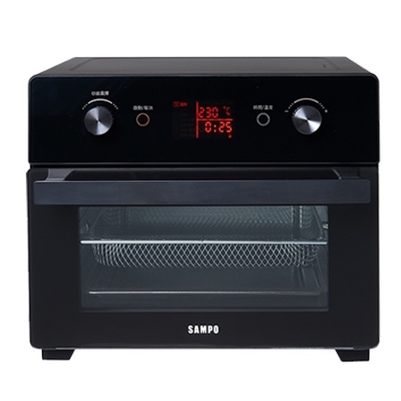 SAMPO聲寶  20L微電腦多功能氣炸烤箱 KZ-XA20B