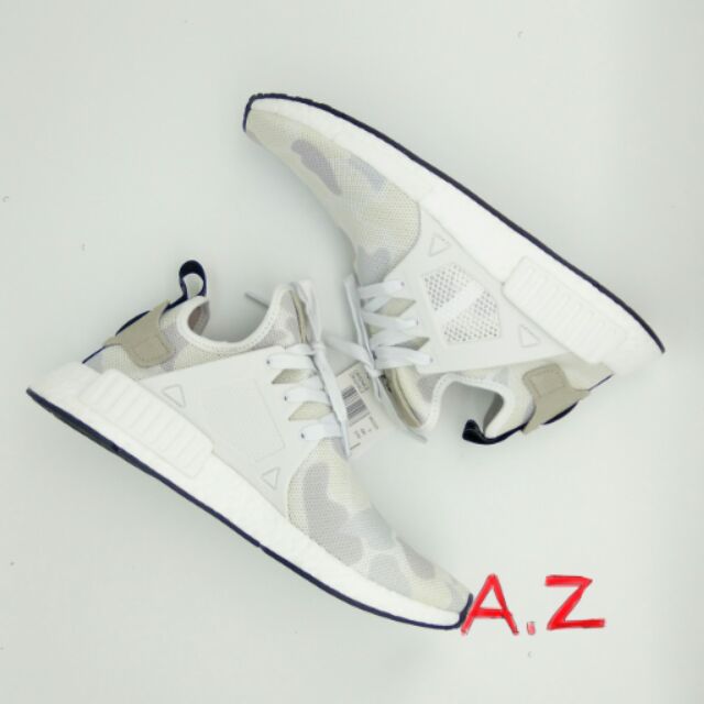 A&amp;Z[現貨特價區]adidas nmd xr1 白迷彩 雪花 BA7233