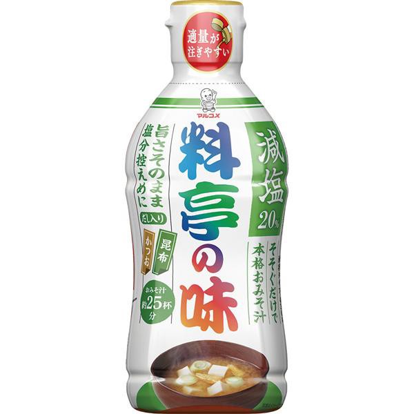 日本 marukome 丸米料亭之味   味噌   液體味噌   常溫味噌 減鹽